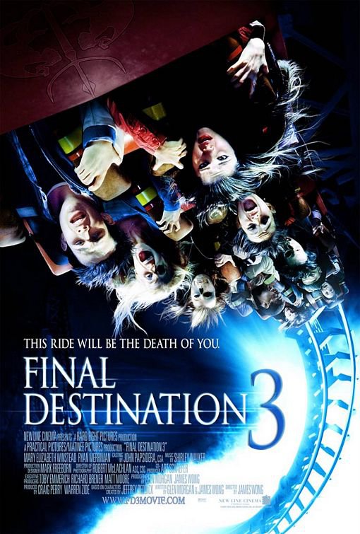 Tableaux sur toile, riproduzione de Final Destination 3 Movie Poster