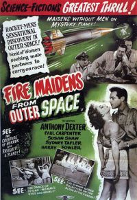 Fire Maidens Of Outer Space 2 Movie Poster canvas print