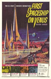 Stampa su tela First Spaceship On Venus Movie Poster