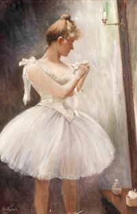 Fischer Paul Ballerina 1893 canvas print