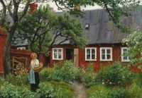 Fischer Paul Farm In Bastad Sweden canvas print