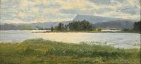 Fischer Paul From The Coast At Sandvika Norway 1887 canvas print