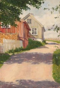 Fischer Paul Landscape From Bastad Sweden canvas print
