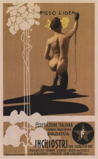 Fisso Lidea Marcello Dudovich 1899 canvas print