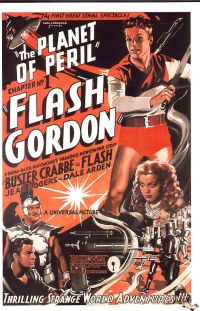 Poster del film Flash Gordon Il pianeta del pericolo 1936