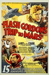Flash Gordons Trip To Mars Movie Poster canvas print