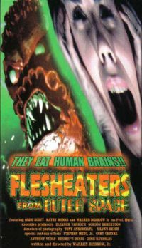 Flesh Eaters From Outer Space 영화 포스터 캔버스 프린트