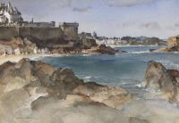 Flint William Russell A Blue Day St. Malo 1964