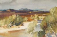 Flint William Russell A River Landscape canvas print