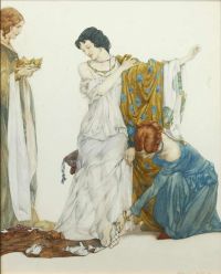 مشهد فلينت وليام راسل من حكاية الكتبة عام 1912