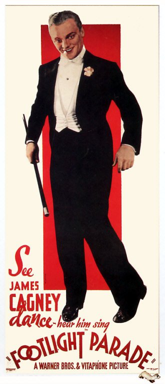 Footlight Parade 1933 Movie Poster stampa su tela