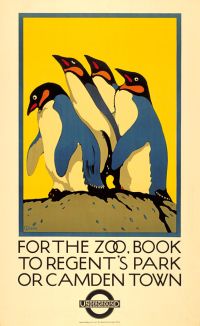 Pour le livre du zoo à Regent S Park 1921 par Charles Paine