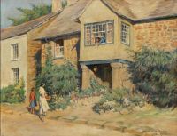 Forbes Elizabeth Adela Sir Walter Raleigh S House At Mitchell Cornwall 1932 canvas print