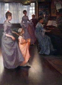 Forbes Elizabeth Adela The Minuet 1892