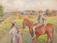 Forbes Elizabeth Adela The New Mount 1919 canvas print