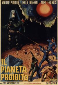 금단의 행성 6 영화 포스터 캔버스 인쇄