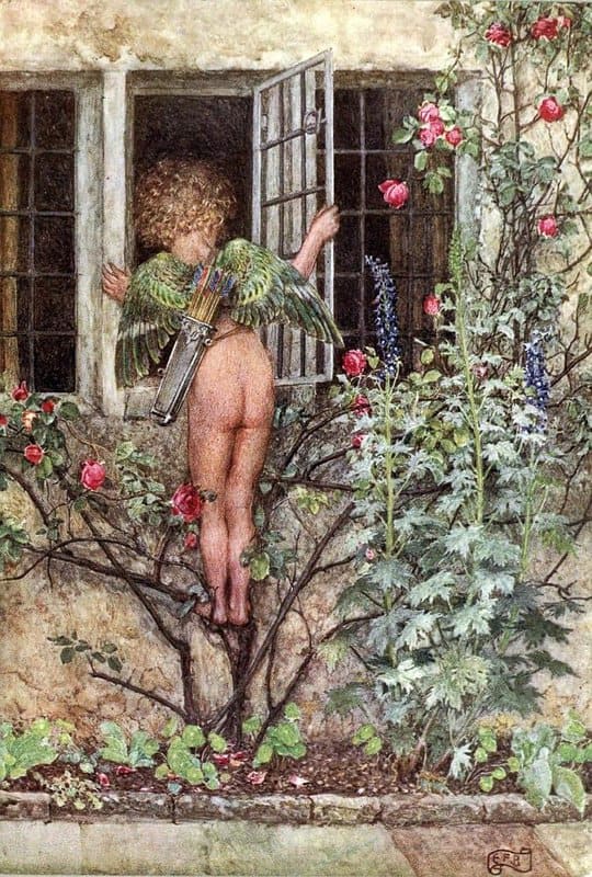 Fortescue Brickdale Eleanor A Morning Song Ca. 1910 canvas print