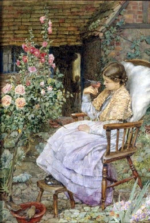 Fortescue Brickdale Eleanor For What Are The Voices Of Birds Ay And Of Beasts canvas print