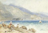 فوستر مايلز بيركت منظر طبيعي للبحيرة الإيطالية