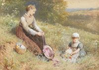 Foster Myles Birket nel prato