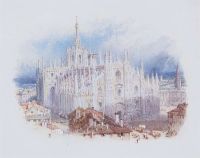 Foster Myles Birket The Cathedral Milan Italy