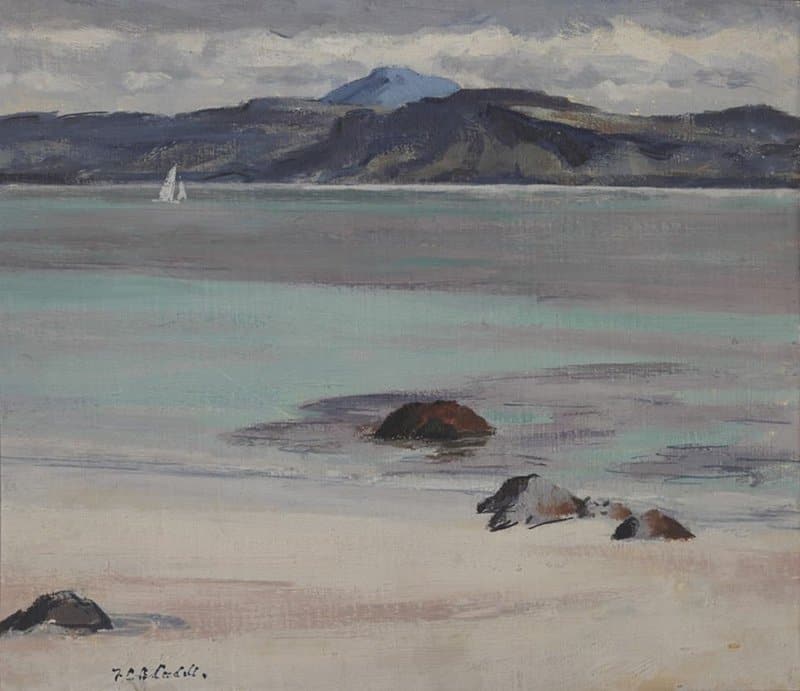 Francis Campbell Boileau Cadell Ben More In Mull canvas print
