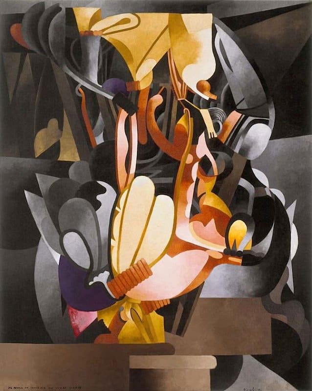 Francis Picabia Je Revois En Souvenir Ma Chere Udnie   I See Again In Memory My Dear Udnie canvas print