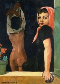 Francis Picabia Woman In A Window canvas print