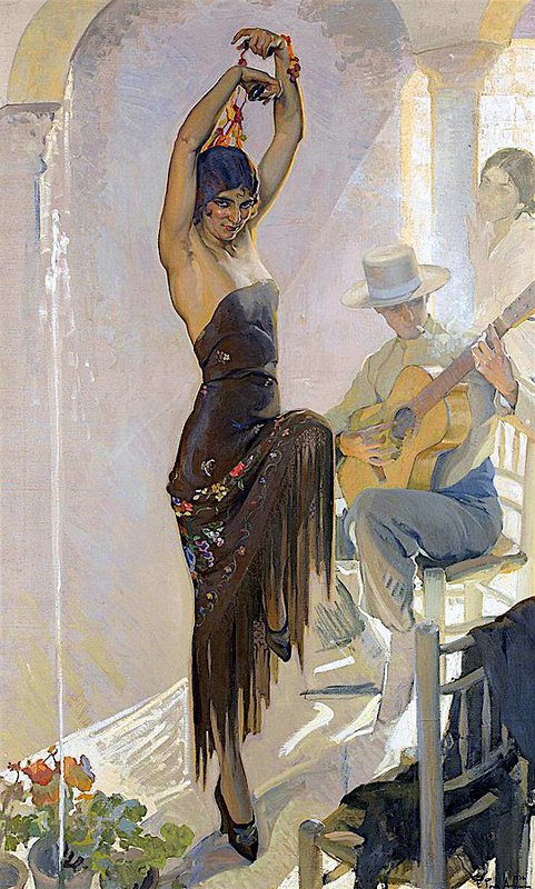Francisco Pons Arnau Flamenco Dancer 1931 canvas print