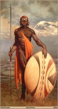 Frank Frazetta Masai Warrior Kein Datum
