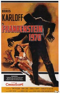 Frankenstein 1970 1958 Affiche de film