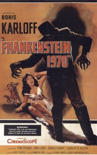 Frankenstein 1970 2 poster del film