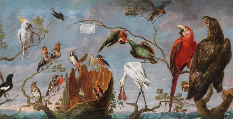 Frans Snyders Concert Of The Birds canvas print