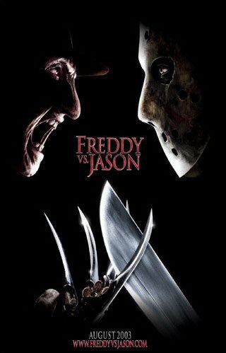 Tableaux sur toile, 재생산 de Freddy Vs Jason 영화 포스터