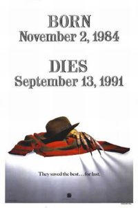 Freddys Dead Teaser Movie Poster canvas print