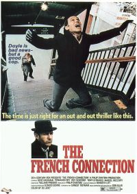 French Connection 1971 Movie Poster canvas print