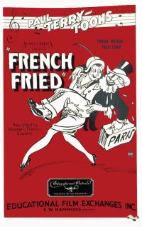 Poster del film del 1930 fritto francese