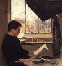 Friant Emile Autoportrait Dit Un Etudiant 1885