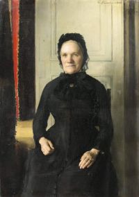 Friant Emile Madame Coquelin Mutter 1885