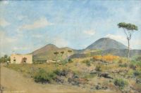 Friant Emile Mount Vesuvius 1892