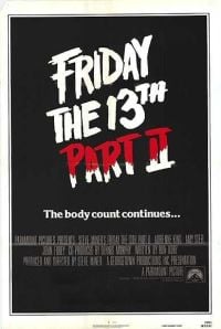 Friday The 13 Th Part 2 영화 포스터 캔버스 프린트