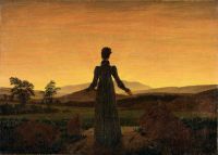 Friedrich Caspar David Frau Vor Der Untergehenden Sonne