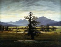 Friedrich Caspar David Landscape In Morning Light canvas print