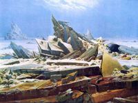 Friedrich Caspar David Il mare di ghiaccio