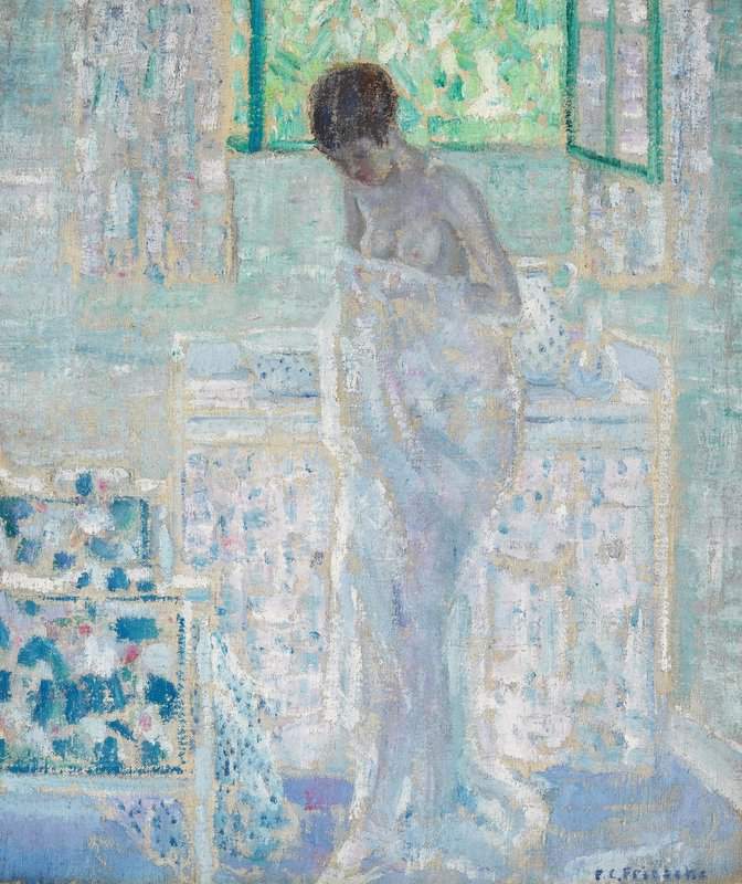 Tableaux sur toile, riproduzione di Frieseke Frederick Carl After The Bath 1911