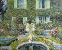 Frieseke Frederick Carl The Garden Pool Ca. 1913년