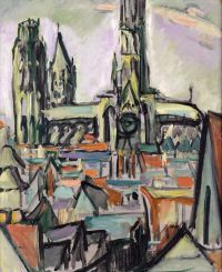 Friesz Othon La Cathedrale De Rouen Ca. 1908 canvas print