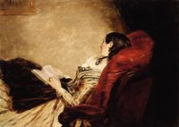 Frith William Powell Isabelle Frith Reclining 1867