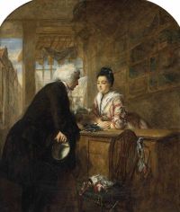 Frith William Powell The Glove Seller