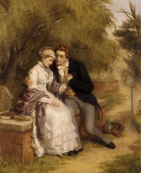 Frith William Powell The Lover S Seat 1877